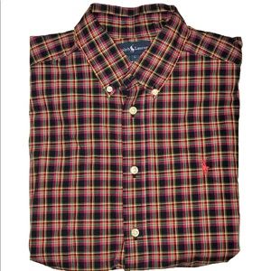 (RALPH LAUREN) Boys Long-Sleeve Button Down